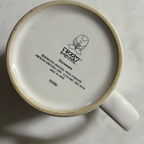 Vintage 1979 American Greetings Corp Ziggy stoneware coffee mug - Picture 2 of 4